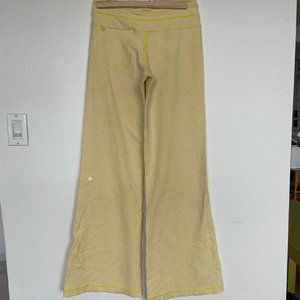 Yellow Lululemon Lounge Pants